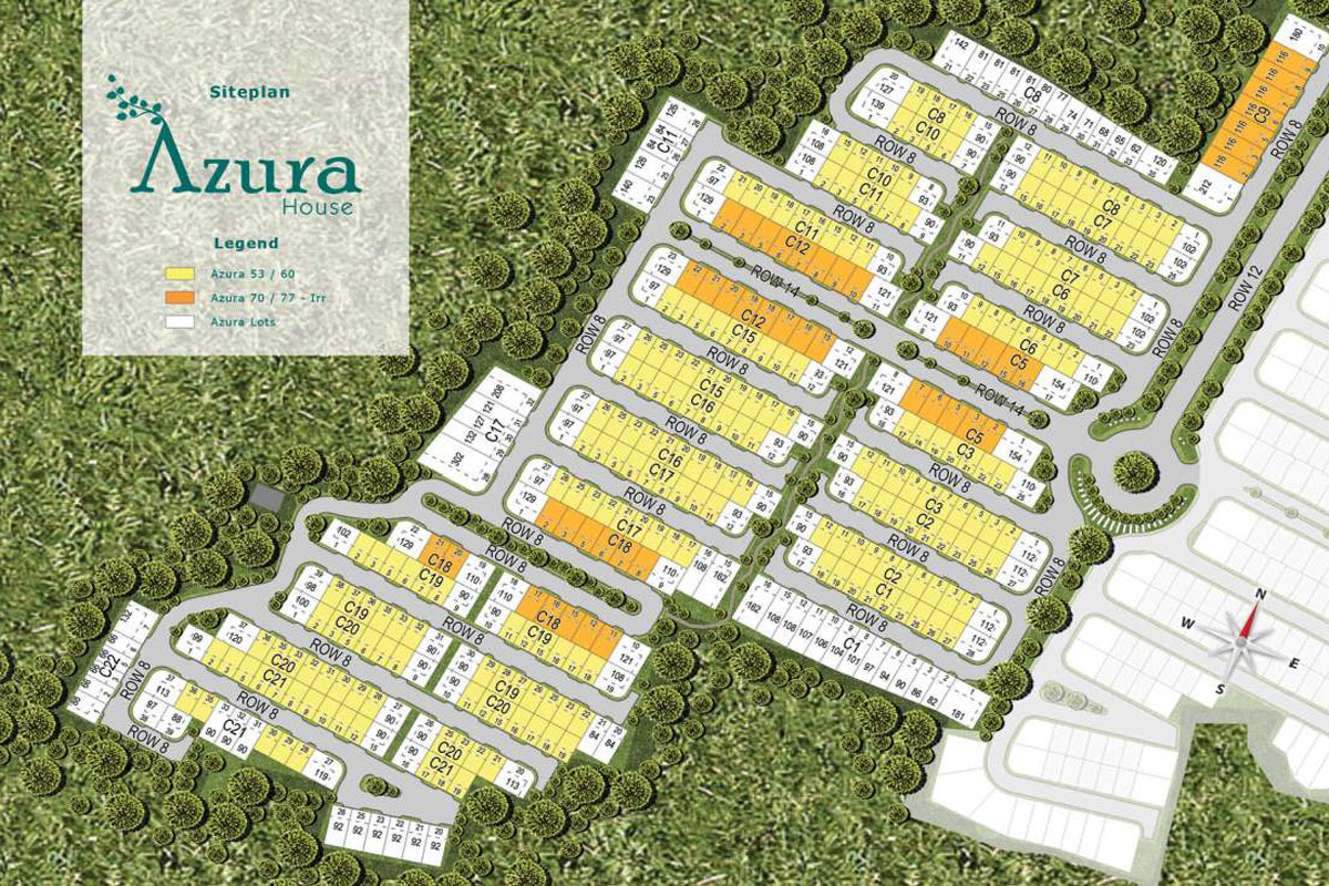 Siteplan Azura House
