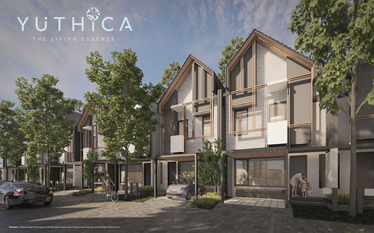 Type Rumah di Cluster Yuthica BSD Serpong