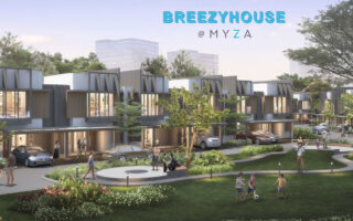 Breezy House at Myza BSD, Rumah Baru Full Furnished